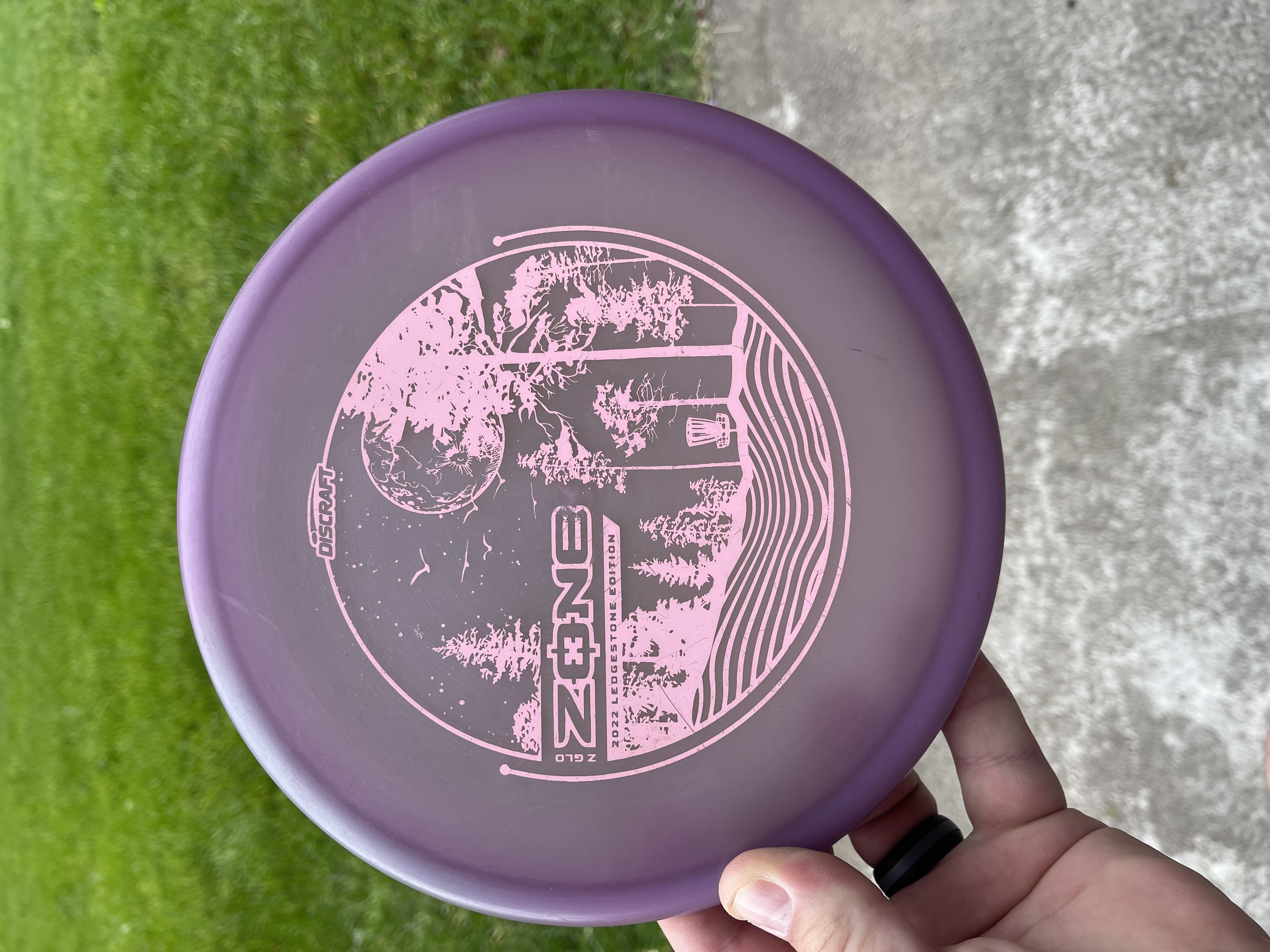 2022 Ledgestone Z Glo Discraft Zone