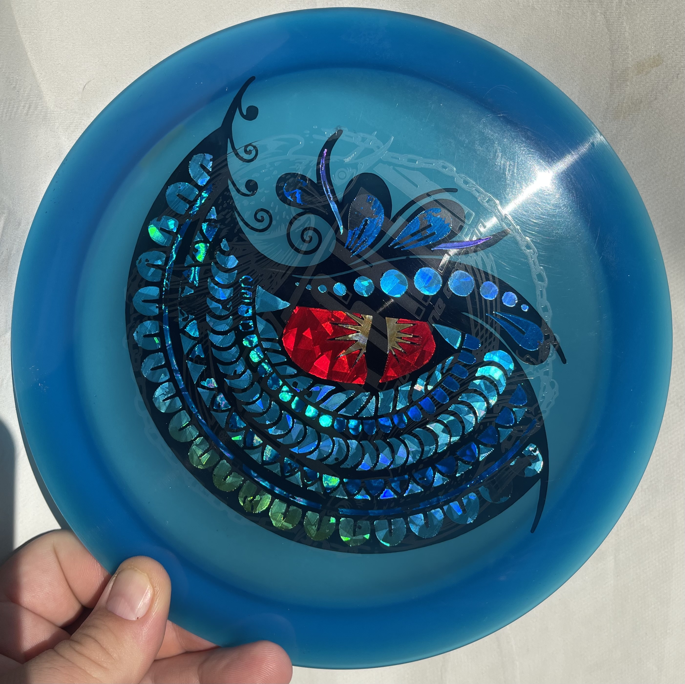 Custom disc work sample 7