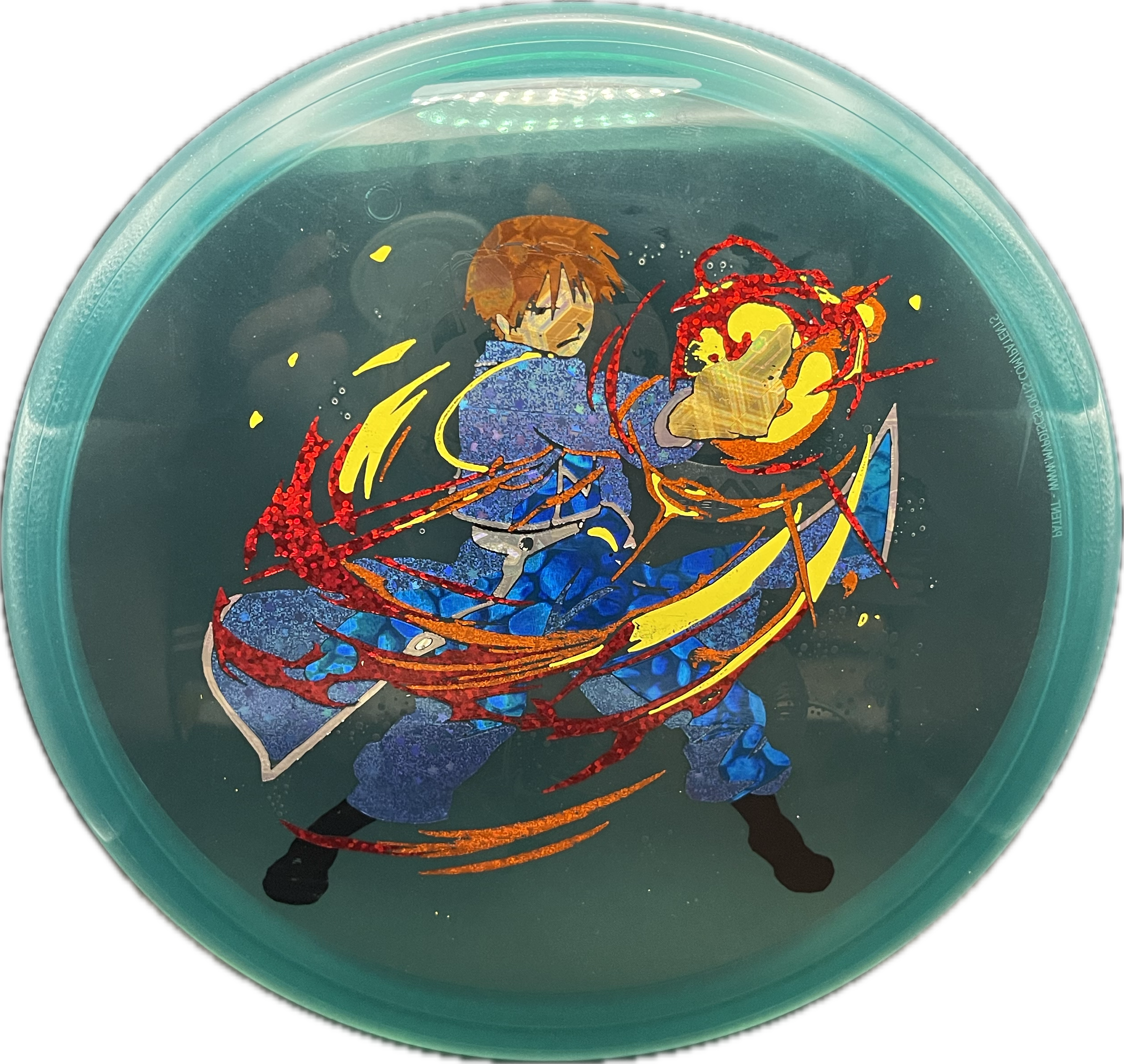 Custom disc work sample 3